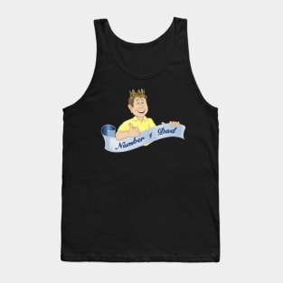 Number 1 Dad Tank Top